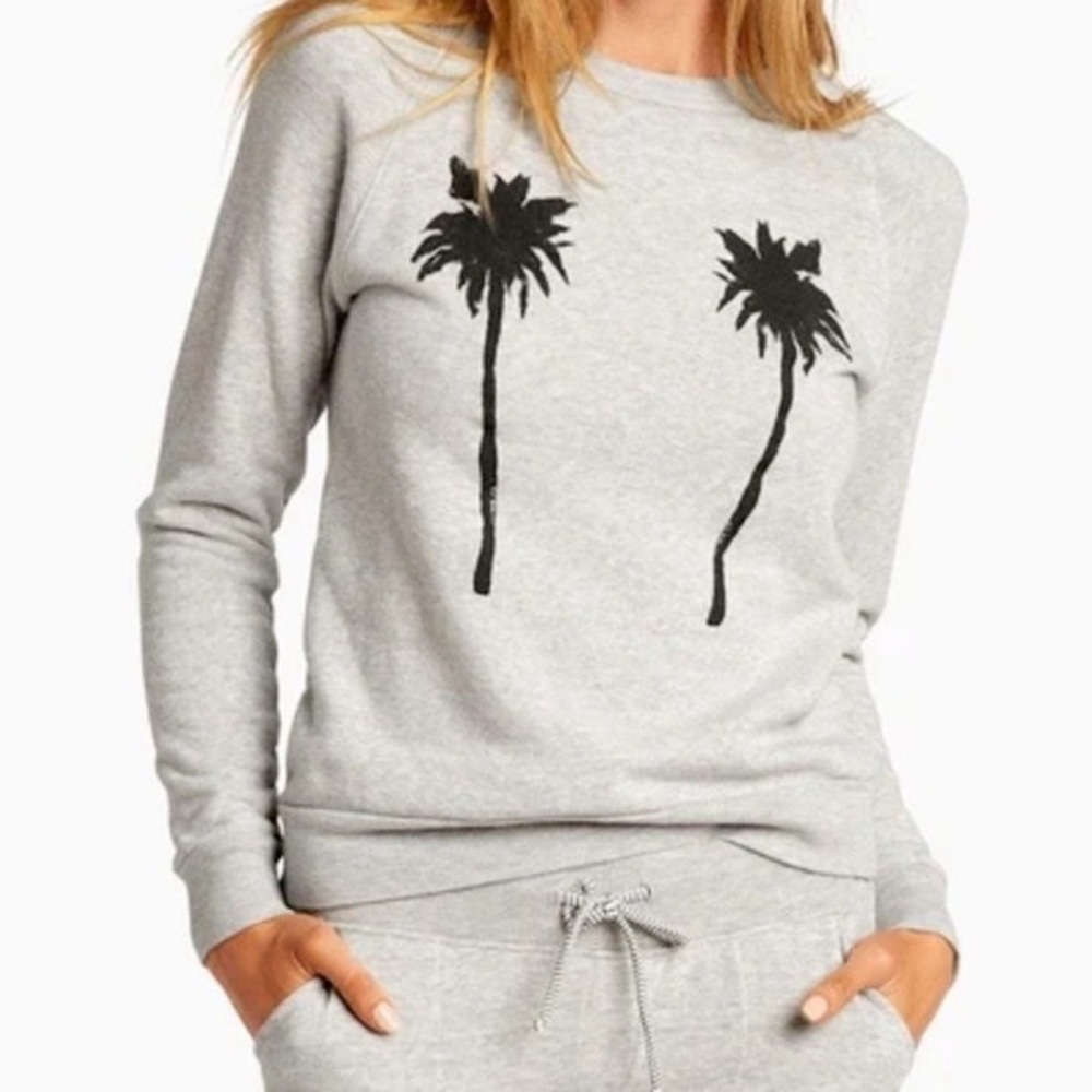 Boys+Arrows Champ Sweatshirt - Palm Trees - sz Small